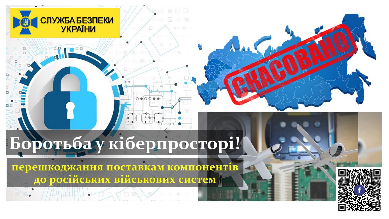 Боротьба у кіберпросторі: перешкоджання поставкам компонентів до російських військових систем